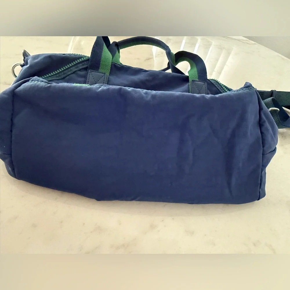Kipling Navy and Lime Tote Bag - Picture 7 of 14